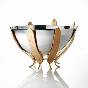 Nouveau bol de service en métal au design fait à la main d'une seule pièce pour les restaurants plats et les services de dîner pour la maison - Product Image 3