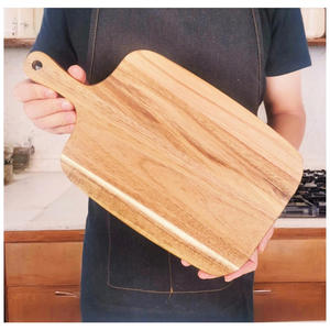 Planche à découper en bois de qualité supérieure Bloc à découper en bois de luxe Planche à découper en bois élégante de qualité supérieure - Product Image 3