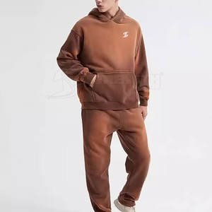 Conjunto Deportivo con Efecto Desgastado, Estilo Vintage, Material Suave, Ideal para Deportes, Gimnasio y Moda Diaria - Product Image 2