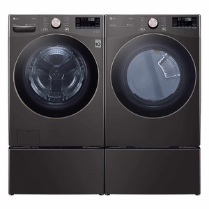 Ready Ship Stainless Steel 27 Inch Wide 4.5 Cu. Ft. Front Load Washer 7.4 Cu. Ft. Electric Dryer Commercial <b>Laundry</b> Pair <b>Storage</b> - Product Image 3
