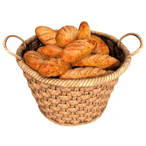 Rattan Bread Basket High Quality Premium Jute Bread Basket With Holding Handle Elegant For Home Kitchen Beakery Usage Wholesale
