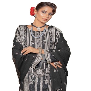 <b>Top</b> Branded Pakistani Viscose 3-Piece Salwar Kameez Suits Winter Collection <b>Sequins</b> Embroidery for Girls Indian Pakistani - Product Image 1