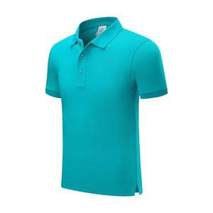 Camisetas Polo de Algodón Puro con Estampado Personalizado, Camiseta de Manga Corta de Estilo Coreano para Hombre, Moda de Verano Informal - Product Image 1