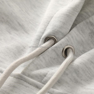 Sudadera de Lujo con Cuello Alto, Sudadera de Algodón Orgánico Grueso de Alta Calidad, Sudadera con Logotipo Personalizado, Sudadera Holgada con Cuello Redondo - Product Image 5