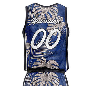 ชุดบาสเก็ตบอลสำหรับผู้ชายชุดบาสเก็ตบอลระเหิดแบบสั่งทำ - Product Image 5