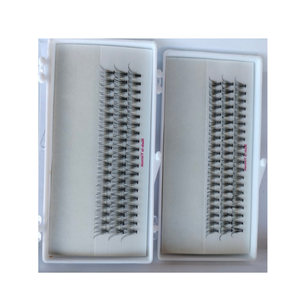 Nhu Y Eyelash Nuevo 2023 Lovely Label Bunch Pestañas Postizas de Pelo Sintético Hechas a Mano con Volumen Completo, Extensiones de Pestañas Profesionales Negras Personalizadas - Product Image 1