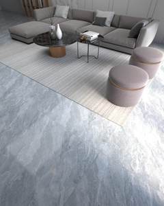 Collection de carreaux de porcelaine polie émaillée au design moderne de haute qualité 600x600 800x800 carreaux de marbre de couleur grise pour revêtement de sol - Product Image 5