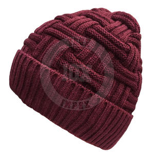 Gorro de punto con logotipo personalizado para invierno, gorro de punto, gorro ligero y cómodo, gorro Jacquard - Product Image 1