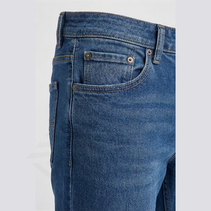 <b>Men's</b> Custom Made Mid Waist Denim <b>Jeans</b> Wholesale Street Wear <b>Wide</b> <b>Leg</b> Pants Outdoor Fashion Plus Size Trousers Bulk Supply - Product Image 5