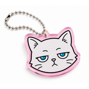 Custom Cartoon <b>Anime</b> Acrylic <b>Keychain</b> with UV Printing Cute Key Holder - Product Image 1