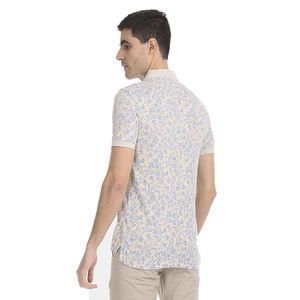 Polos à manches courtes et à motif uni pour hommes de haute qualité avec broderie personnalisable à bas prix en gros - Product Image 6