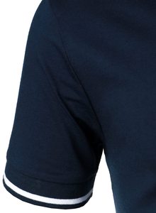 Dernier modèle Chemises polo Chemise polo haute qualité, respirante et décontractée pour homme en bas quantité minimale de commande Chemises polo grande taille personnalisées pour homme - Product Image 5