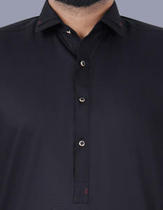 OEM 2024-25 Costume élégant pour homme Shalwar Kameez indien pakistanais ethnique en coton Kurta pour l'été et l'hiver Eid Festival Parfait - Product Image 5