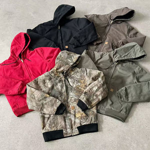 Veste en jean multi-poches délavée pour homme, style streetwear tendance, coupe ample et couleur unie, chemise en jean délavé - Product Image 4