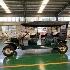 Coche clásico eléctrico de alta calidad con parte superior abierta, 4-8 asientos, autobús turístico para turismo en coche - Product Image 6