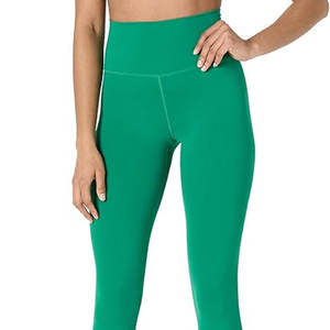 Leggings de yoga taille haute pour femmes, taille plus, logo personnalisé, taille unie, respirant, écologique, spandex/nylon, séchage rapide, contrôle du ventre - Product Image 6