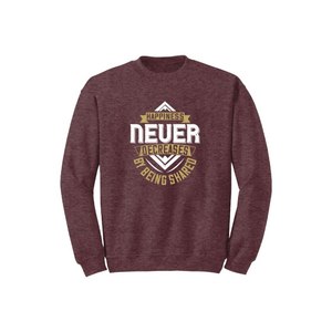 Sweat-shirt en coton mélangé Bouddha Thèmes Imprimer 12 options de couleur Style décontracté 260-280 GSM Placement de conception personnalisable pour l'hiver - Product Image 1