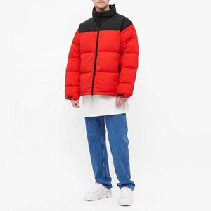 Chaquetas acolchadas de algodón de alta calidad para hombre, ropa acolchada de talla grande, ligera, de invierno, con logotipo personalizado, venta al por mayor - Product Image 4