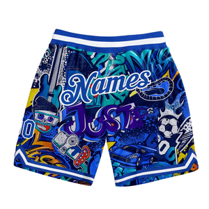 Nouveaux shorts en maille respirants et durables, designs personnalisés disponibles pour les équipes sportives et les salles de sport - Product Image 1