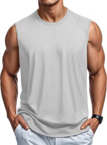 Best-seller Débardeur pour homme Qualité fine Style respirant et décontracté Design unique avec logo imprimé par le fabricant - Product Image 4