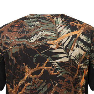Camiseta de Hombre con Estampado de Palmeras, Selva y Camuflaje Real Tree, Talla Grande, Cuello Redondo, Ecológica, Transpirable, de Secado Rápido y Ajuste Holgado - Product Image 3