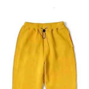 กางเกงวอร์มผ้าฝ้ายน้ำหนักเบาสำหรับผู้ชายกางเกงขาบานแบบยืดหยุ่นพร้อมพิมพ์ลายกางเกงซ้อนกันเพื่อความสบาย - Product Image 6