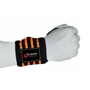 Supports de poignet isolés en néoprène sur mesure OEM, bandes de poignet tendance pour la musculation avec ajustement réglable, logo personnalisé, haute qualité - Product Image 2