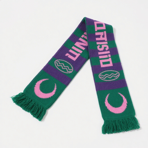 Bufanda Deportiva de Fútbol para Adultos y Niños, de Doble Cara, Tejida en Jacquard, de Poliéster, Musulmana, Corta, de Otoño, Personalizada por el Fabricante - Product Image 4