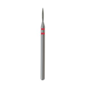 Diamond Sharp Flame 1.2 mm Red Grit Professional Premium High-Quality Large Cuticle <b>Nail</b> Drill Bit - Product Image 4