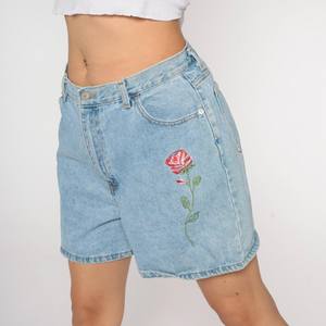 กางเกงยีนส์ขาสั้นทรงวินเทจ - Product Image 4