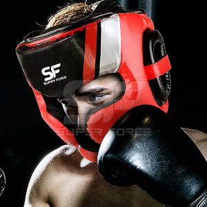 Protector de cabeza de calidad superior con ventilación para una lucha y entrenamiento cómodos Protector de cabeza de boxeo duradero - Product Image 5