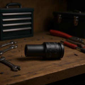 Long <b>Impact</b> Biheptagonal <b>Sockets</b> by Usag Pneumatic Tools Accessories and Parts - Product Image 3