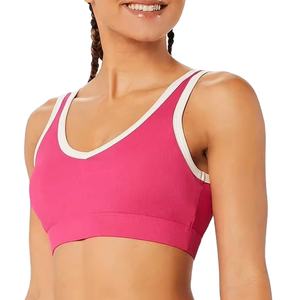 Sujetador deportivo sin costuras 2026 para mujer, top de fitness con espalda hermosa, profesional, antichoque, con efecto de realce, para yoga 2026 - Product Image 1