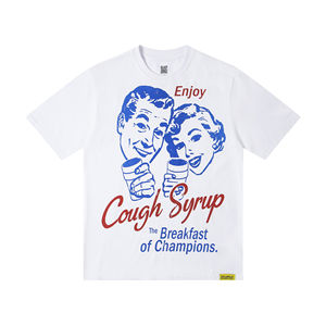 Camiseta de Verano 2026 al por Mayor, Diseño de Marca, Moderna, de Manga Corta, 100% Algodón, de Alta Calidad, Holgada, con Hombros Caídos, Estilo Vintage para Hombre - Product Image 2