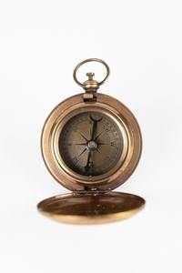 Brass Nautical <b>Compass</b> Pocket <b>Navigational</b> Instrument Maritime Ship Captain Sailor Collectible Display - Product Image 2