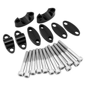 Elevadores de manillar, barras plateadas de <span class=keywords><strong>7</strong></span>/8 pulgadas, elevador de barra ajustable para motocicleta de 22mm, <span class=keywords><strong>7</strong></span>/8 "-28mm, 1-1/8" para <span class=keywords><strong>Honda</strong></span> Kawasaki Ducati Yamaha - Product Image 6