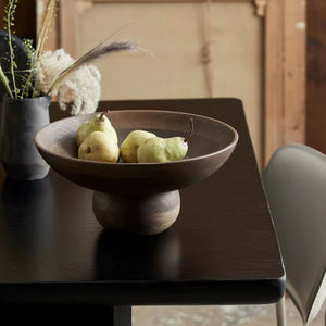 Tazón de Cerámica con Base - Vajilla - Product Image 1