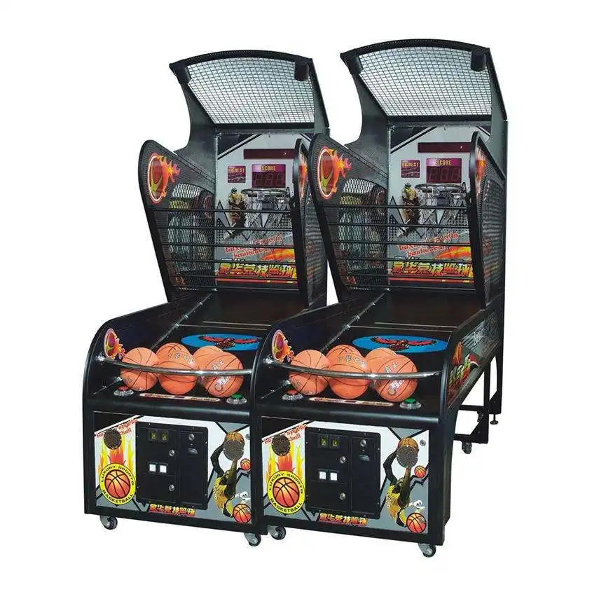 Качественный игровой автомат для игры в баскетбол-обруч с монетами