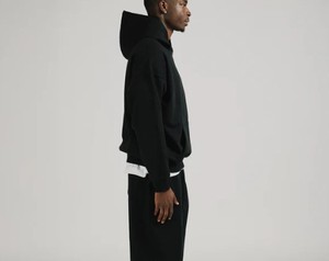 Sudaderas con Capucha Unisex de Invierno, 100% Algodón Grueso, Bordado Personalizado y Estilo Oversize, Venta al Por Mayor - Product Image 3