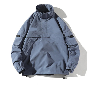 Veste coupe-vent pour homme, sportive et tendance, légère, décontractée, pour le printemps et l'automne, avec un design respirant et coupe-vent - Product Image 3