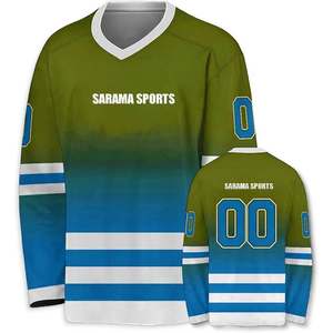 Vente en gros de haute qualité dernière conception maillot de hockey sur glace à vendre maillot de hockey sur glace sur mesure - Product Image 2