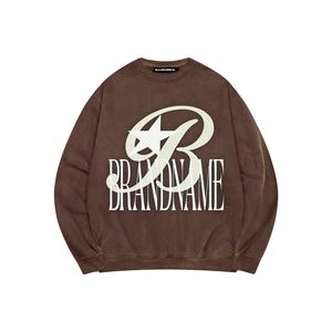 เสื้อสเวตเตอร์สวมหัวแบบสวมหัวสำหรับผู้ชายเสื้อฮู้ดแบบปักโลโก้สำหรับผู้ชายใส่ได้ทั้งชายและหญิงทำจากผ้าฝ้าย100% - Product Image 2