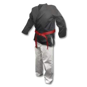 OEM servicio de diseño de poliéster/tela de algodón ultraligero impermeable a prueba de viento transpirable lavado Fighter Taekwondo conjuntos de uniformes - Product Image 5
