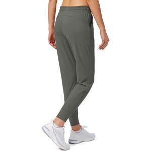 Femmes taille haute Capri Joggers personnalisé de haute qualité respirant évacuation de la transpiration vêtements d'entraînement été Fitness toile peinte - Product Image 3