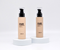 Fond de teint liquide sans sébum LEBELAGE au collagène et aux herbes avec protection solaire n° 21 Beige Naturel Taille Régulière Teint Moyen