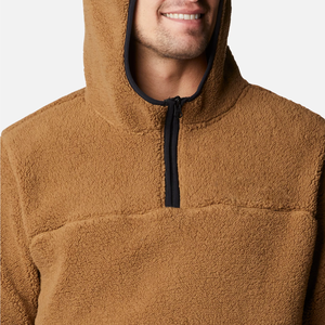Nueva moda Primavera invierno personalizado impreso cuarto cremallera ropa de calle Sudadera con capucha cuarto cremallera hombres sudaderas con capucha - Product Image 4