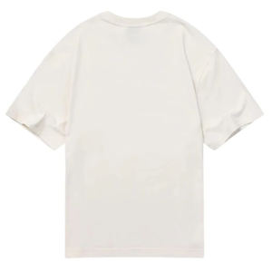 Expédition rapide T-shirt uni respirant Propre conception Logo de marque personnalisé Épaule tombante T-shirts pour hommes - Product Image 5