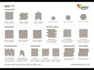 Mosaico de pared Interior/Exterior hexagonal de 3 pulgadas Premium, cerámica de vidrio brillante mate de 73mm, diseño moderno para aplicaciones de baño - Product Image 2