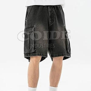 Pantalones cortos para hombre más vendidos Diseña tu propio logotipo Pantalones cortos vaqueros para hombre Pantalones cortos transpirables de secado rápido para hombre - Product Image 5