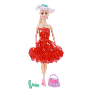 Poupée Mannequin Fille - Rouge - Product Image 1